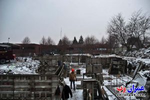 بتن ریزی در هوای سرد