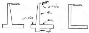 دیوار حائل طره ای 3