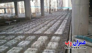 آرماتورگذاری سقف وافل